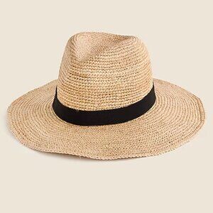 J. Crew - Wide-brim packable straw hat